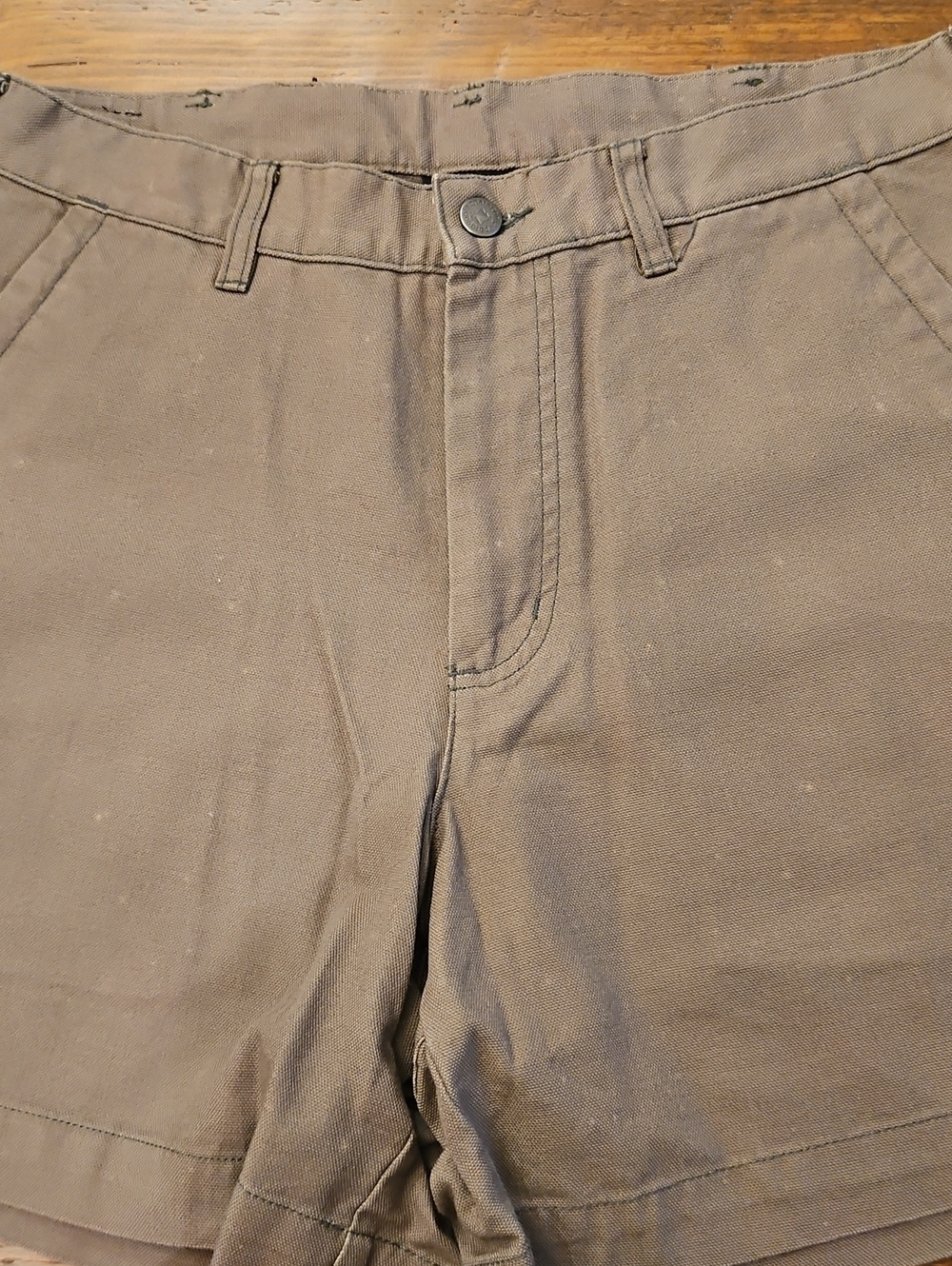 Nwot Patagonia Men's Classic Brown Canvas Shorts